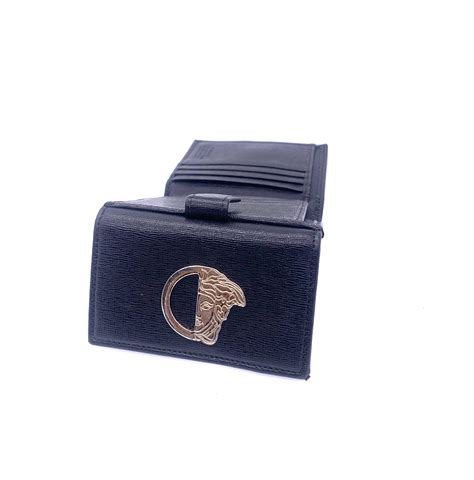 versace medusa wallet.